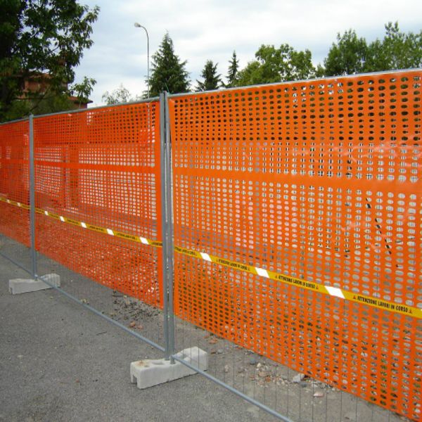Rete di delimitazione cantiere pesante 1,0x50 mt — Cardinale - HD casa