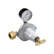 Riduttore gas alta MOD.932 pressione primo stadio 12 Kg/h + manometro - HD casa