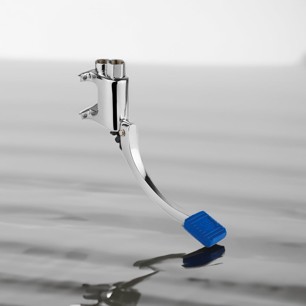Rubinetto a pedale 1 via installazione a parete 1/2" — Idral - HD casa