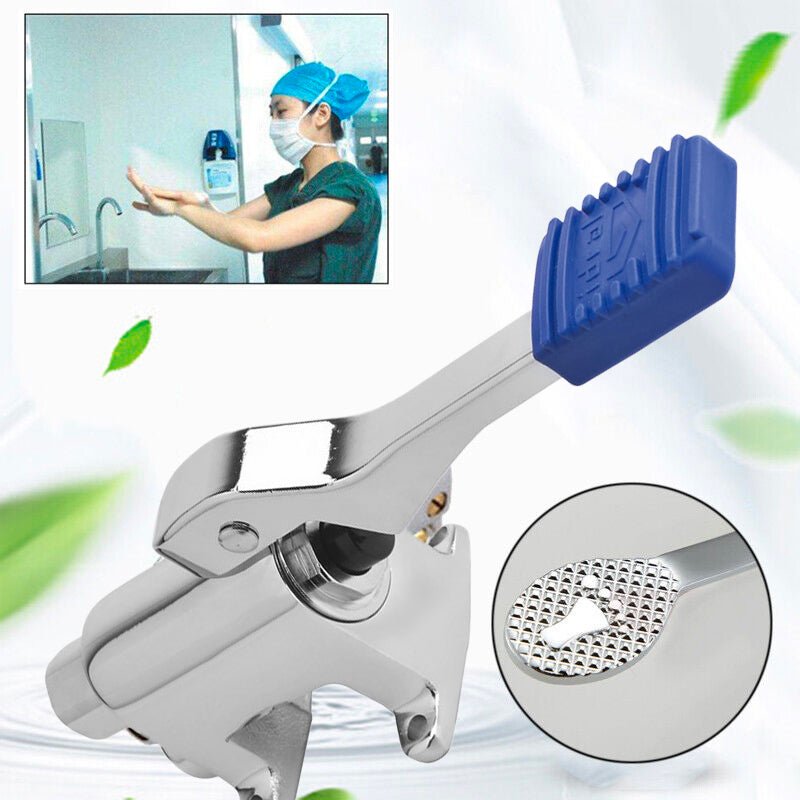 Rubinetto a pedale 1 via installazione a pavimento 1/2" — Idral - HD casa
