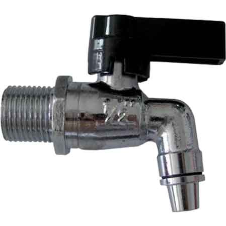 Rubinetto a sfera per contenitore ottone 1/2" - HD casa