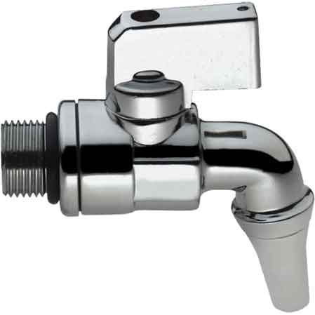 Rubinetto a sfera per contenitore ottone cromato 1/2" - HD casa