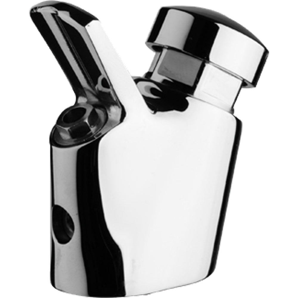 Rubinetto beverino a pulsante con getto parabolico 3/8" - cromo — MCM - HD casa