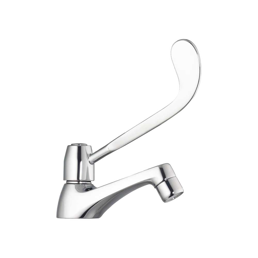 Rubinetto collo cigno con leva clinica cromo - 1/2" — Porta & Bini - HD casa