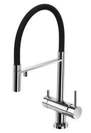 Rubinetto cucina a 3 vie Napura con filtro integrato e contalitri - HD casa