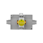 Rubinetto di intercettazione gas da incasso diritto K2.0 TECO 3/4" - DN15 - HD casa