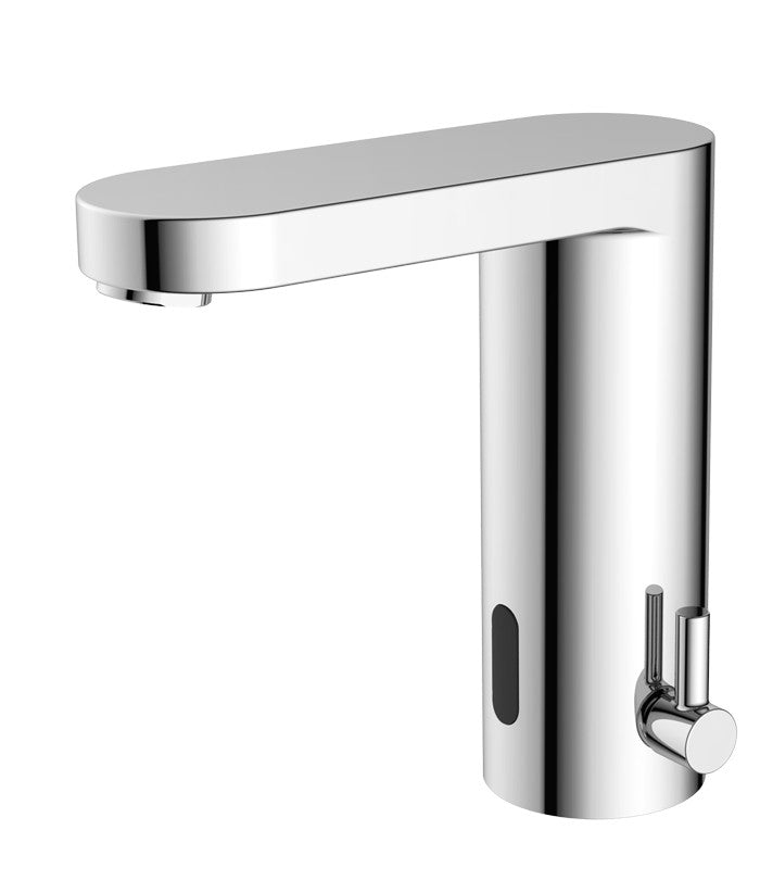 Rubinetto elettronico SUELLI per lavabo con miscelatore e fotocellula attivazione senza contatto - HD casa