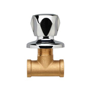 Rubinetto incasso diritto tradizionale cromo- 1/2" — Fromac - HD casa