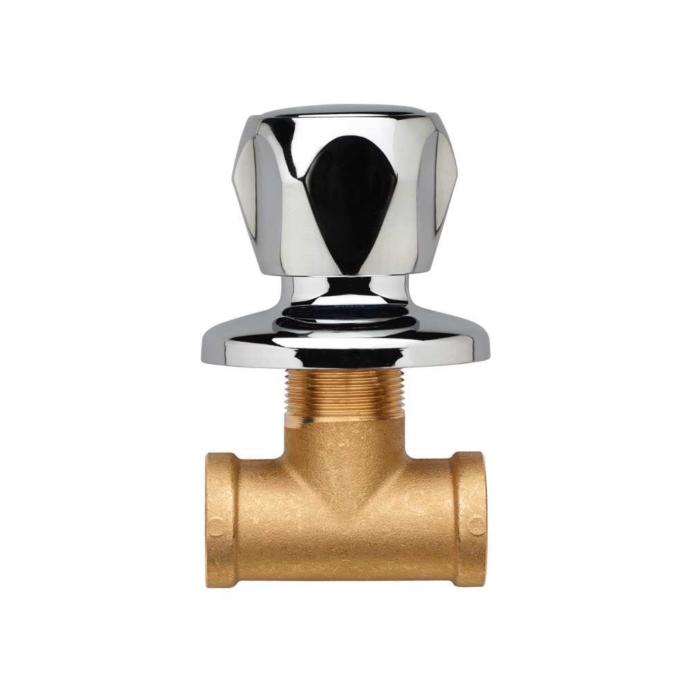 Rubinetto incasso diritto tradizionale cromo- 1/2" — Fromac - HD casa