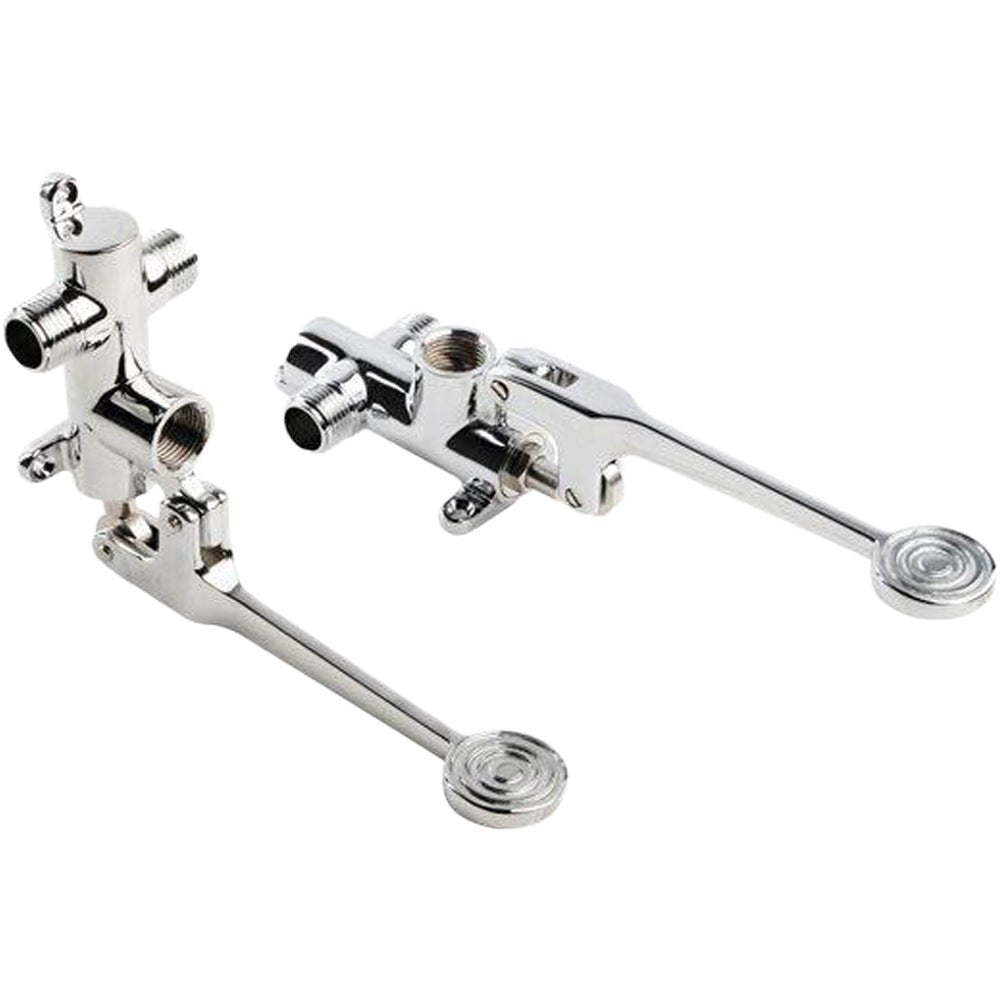 Rubinetto miscelatore progressivo a pedale installazione universale 1/2" — MCM - HD casa