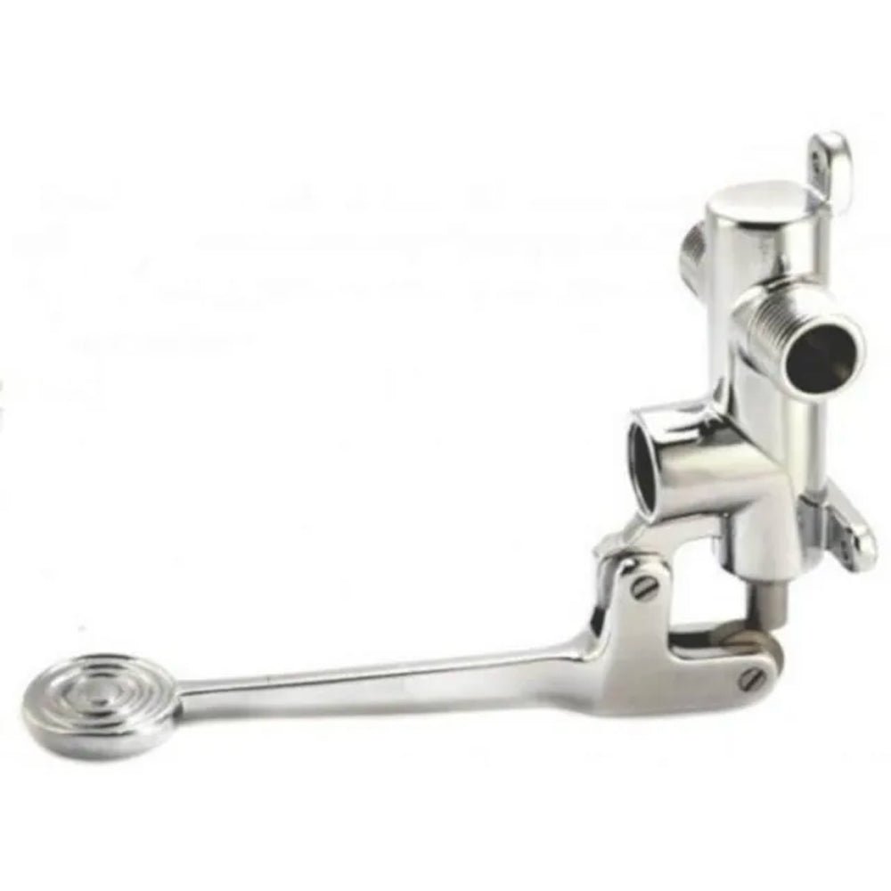 Rubinetto miscelatore progressivo a pedale installazione universale 1/2" — MCM - HD casa