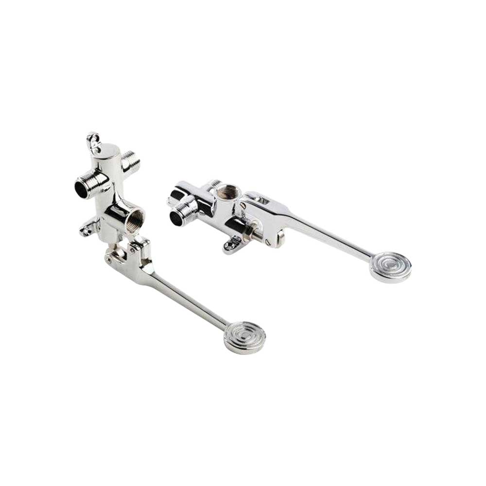 Rubinetto miscelatore progressivo a pedale installazione universale 1/2" — MCM - HD casa