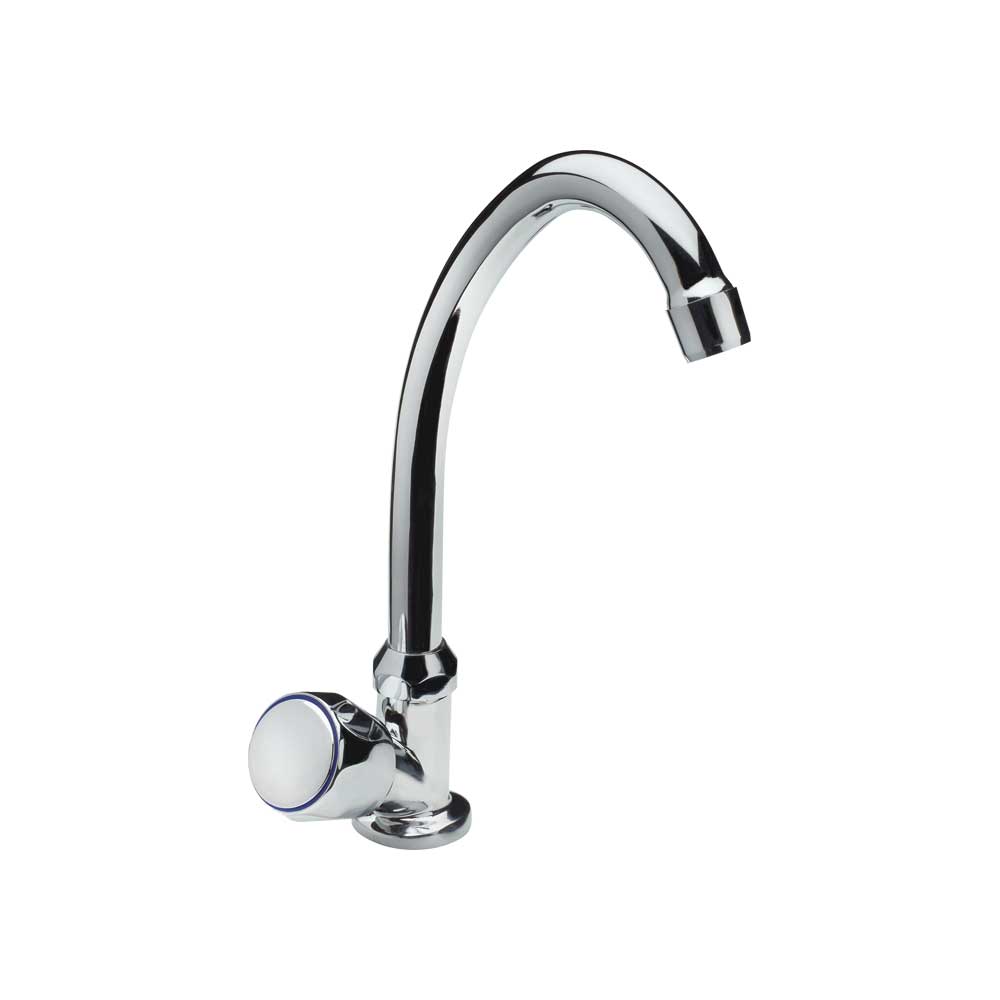 Rubinetto monoforo lavello con canna Jota cromo — Fromac - HD casa
