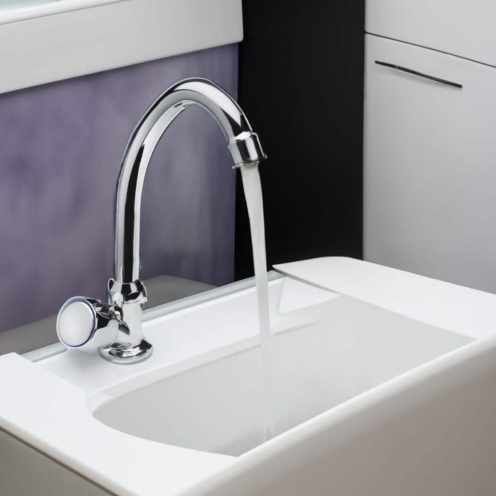 Rubinetto monoforo lavello con canna Jota cromo — Fromac - HD casa