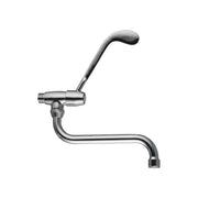 Rubinetto snodo a parete con leva clinica cromo - 1/2" — Porta & Bini - HD casa