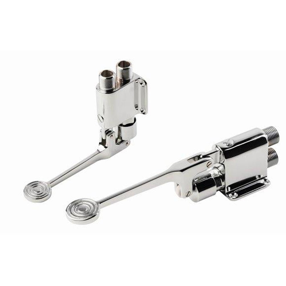Rubinetto temporizzato a pedale 1 via installazione universale 1/2" — MCM - HD casa