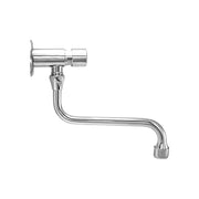 Rubinetto temporizzato a snodo installazione a parete 1/2" - cromo — MCM - HD casa