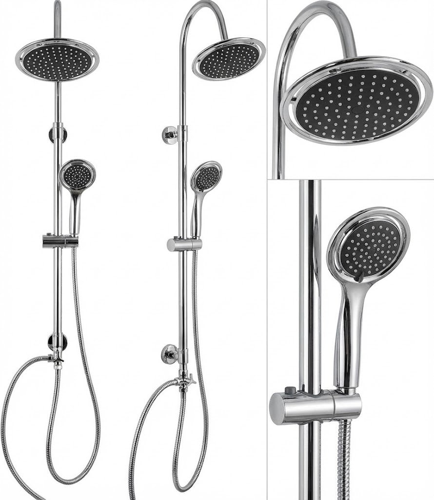 Saliscendi Acciaio Cromato E Abs - Frisbee - HD casa