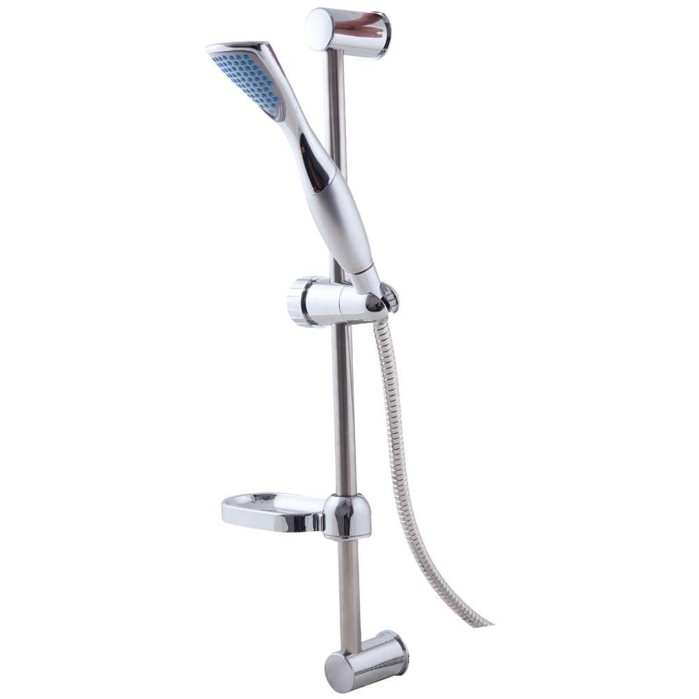 Saliscendi doccia brixo amazon cromo 60 cm con doccino - HD casa