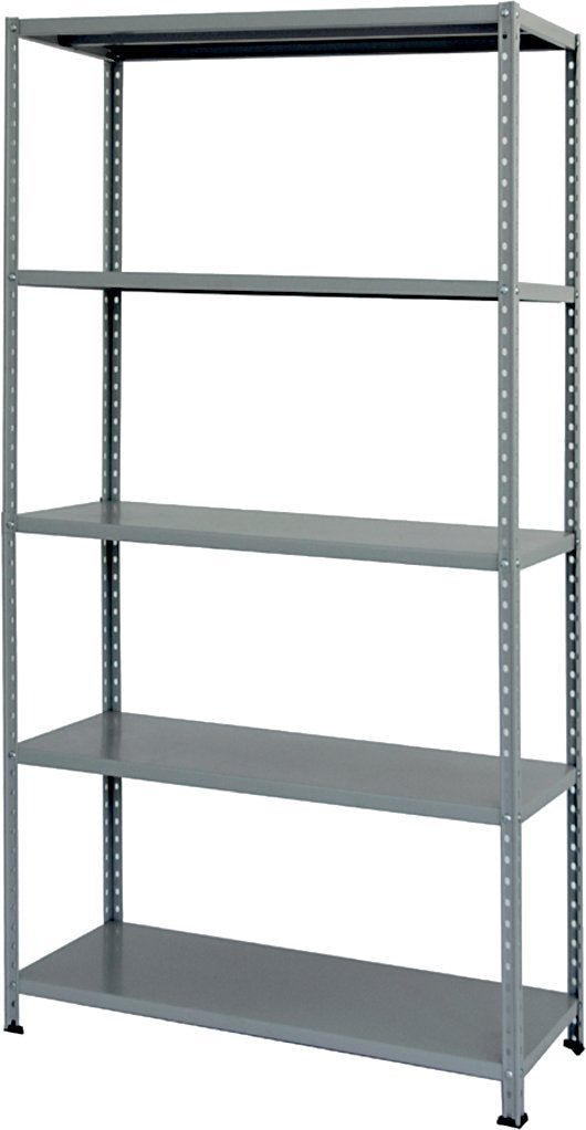 Scaffale componibile in kit Pesante 100x40 cm - angolari esterni 2 mt — PRO. Metal - HD casa