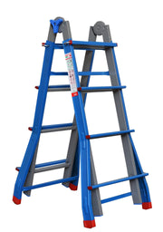 Scala multiuso Metallika 4+5 gradini — Marchetti - HD casa