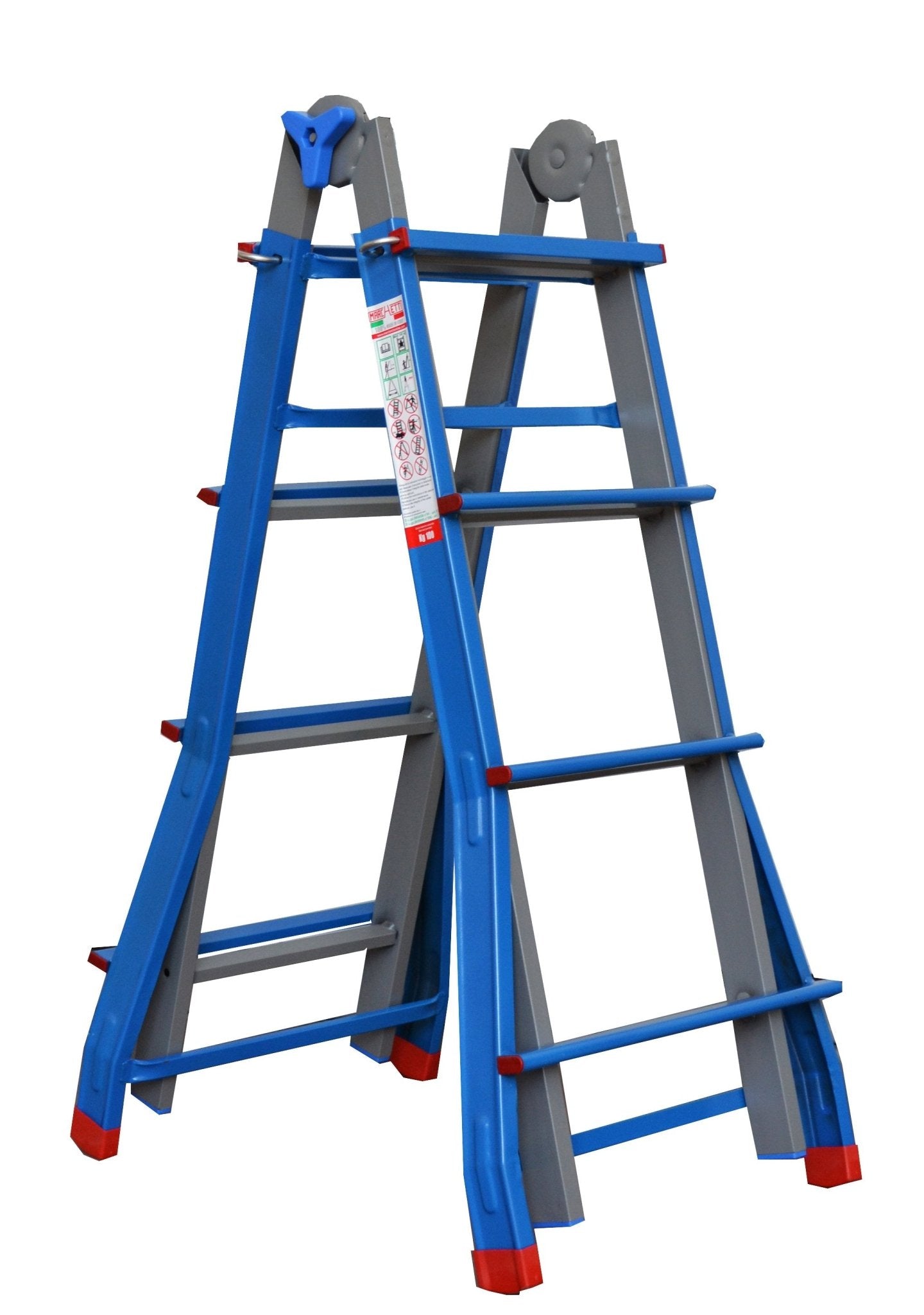 Scala multiuso Metallika 4+5 gradini — Marchetti - HD casa