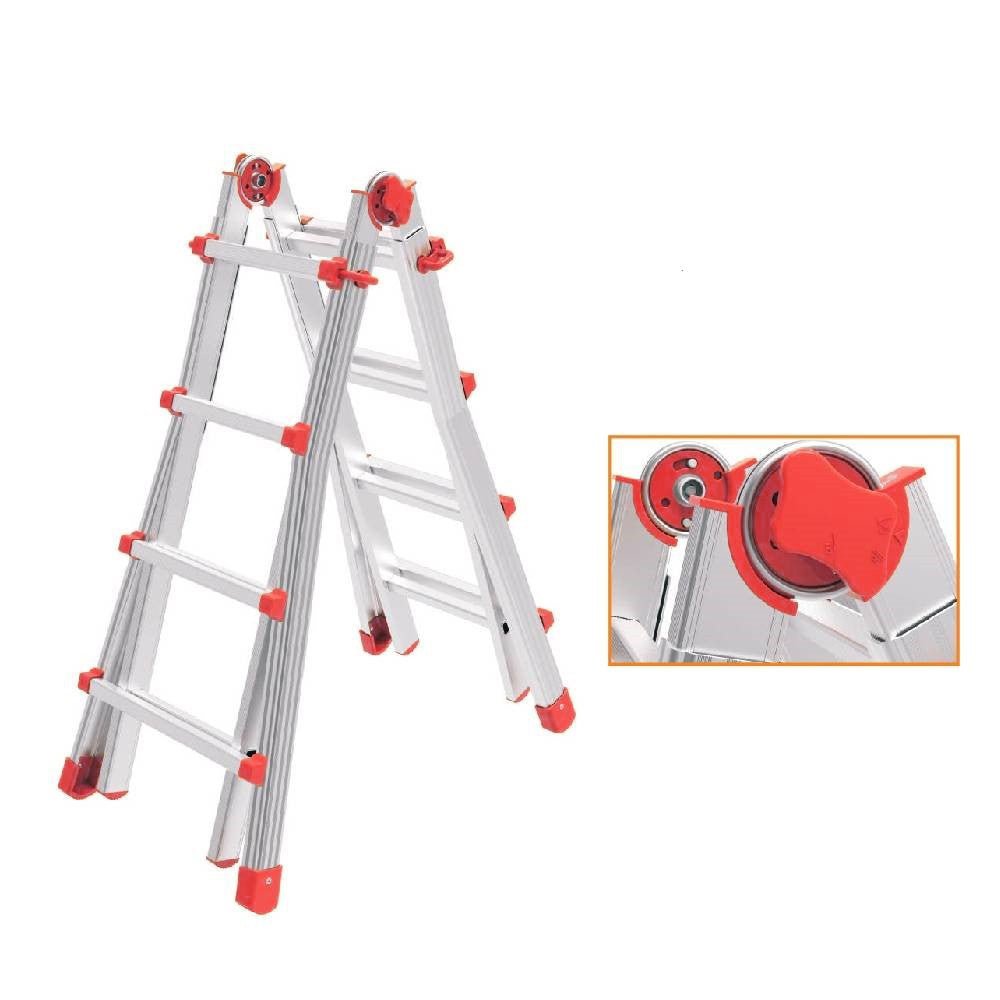 Scala multiuso squadra piu 4+4 gradini — Marchetti - HD casa
