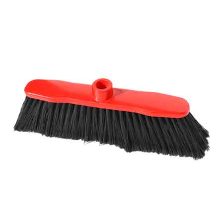 Scopa casalinga ROSSO/NERA — MADE IN Italy - HD casa