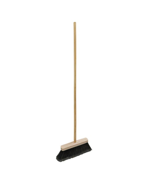 Scopa industriale 27 cm - setole piumate - HD casa