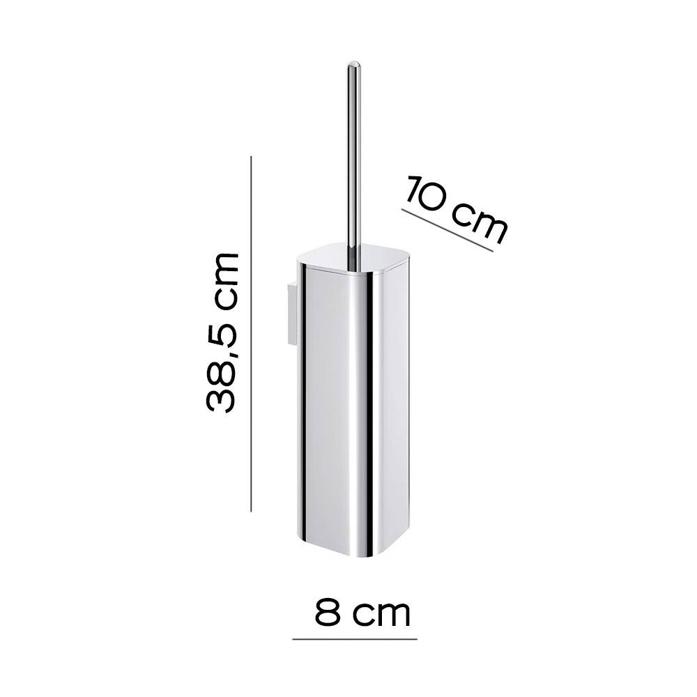 Scopino a muro GEDY linea Outline colore Cromato - HD casa