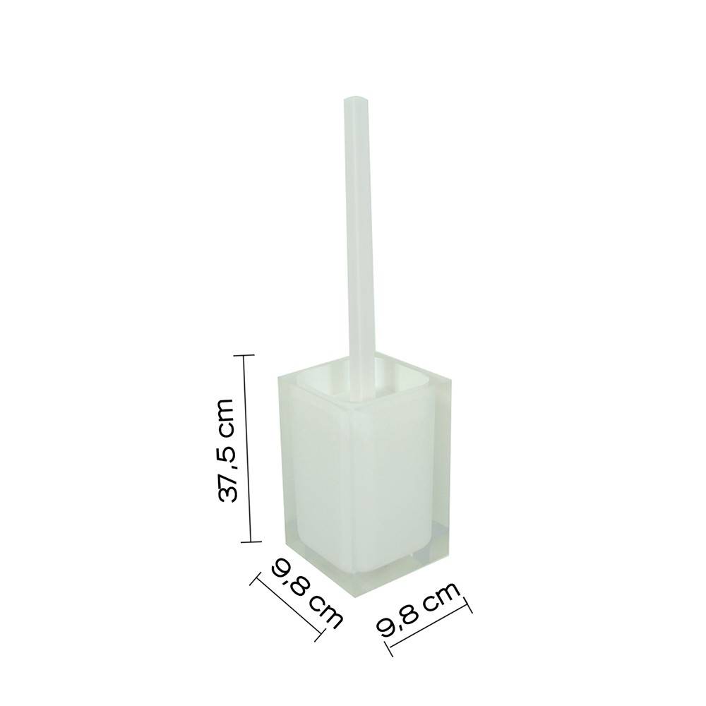 Scopino d' appoggio GEDY linea Rainbow colore Bianco - HD casa