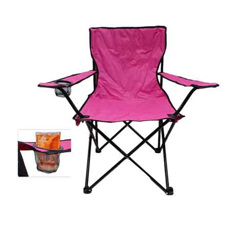 Sedia da camping pieghevole 83x50x80h cm - colore antracite - HD casa