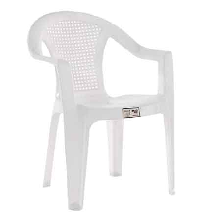 Sedia impilabile cm 45x53x77h - colore bianco - HD casa