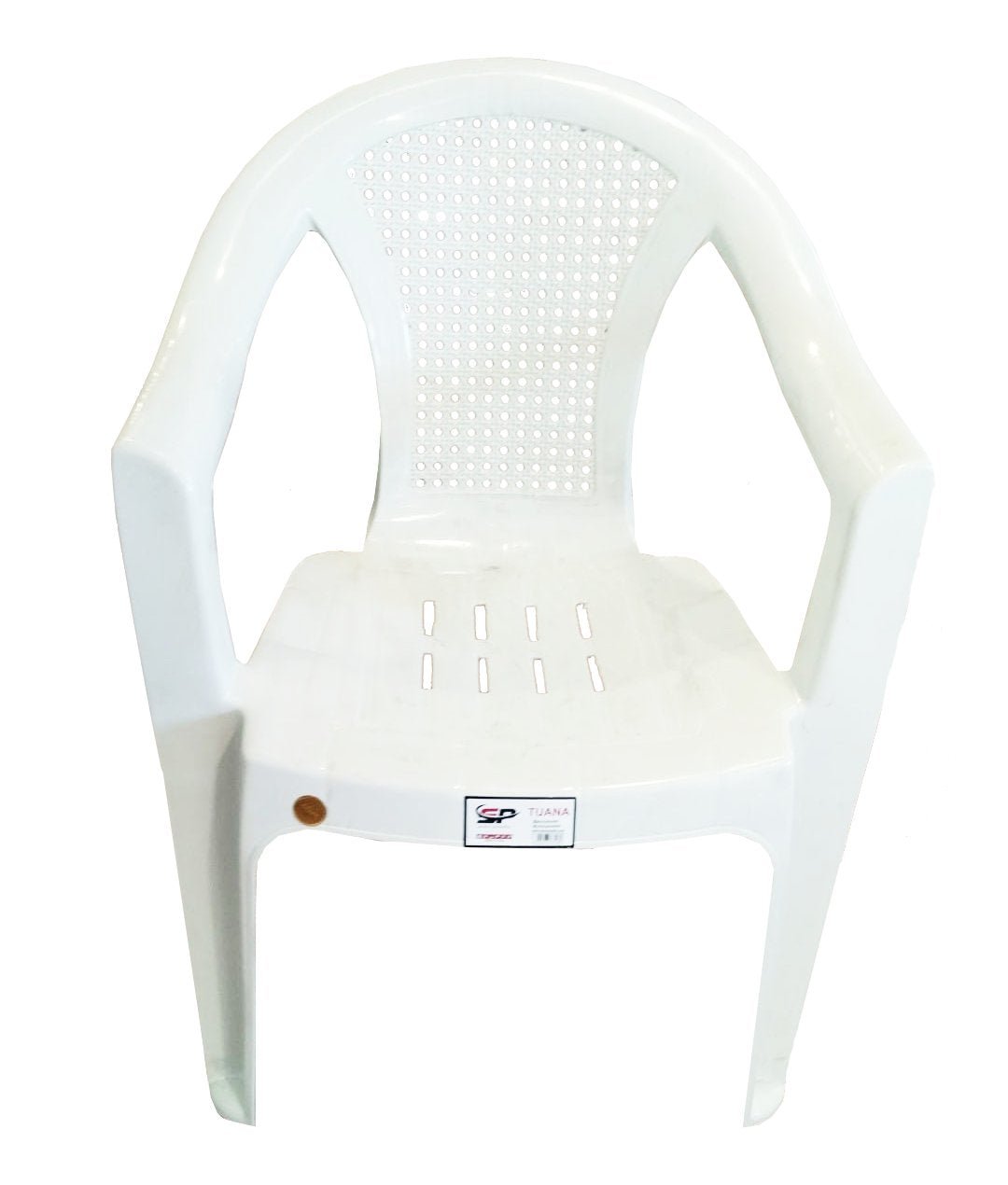 Sedia impilabile cm 45x53x77h - colore bianco - HD casa