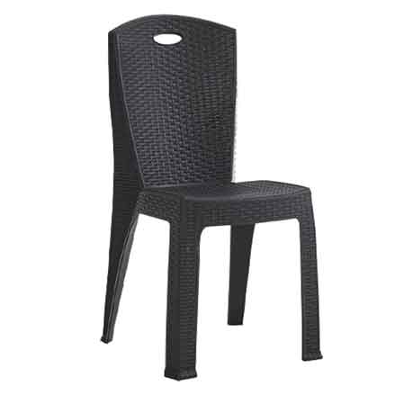 Sedia impilabile Paris cm 38x36x88h - colore antracite - HD casa