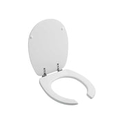 Sedile aperto Kela bianco poliestere 38x44 cm — Sanitosco - HD casa