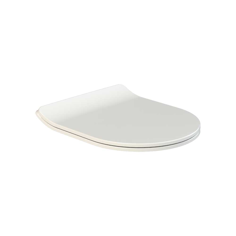 Sedile termoindurente serie ONE" sospesa chiusura rallentata — Mood Ceramic - HD casa