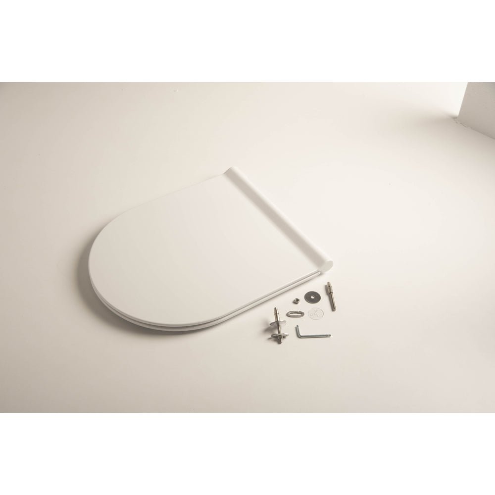 Sedile termoindurente Unica e form SQUARE" chiusura rallentata — Alice - HD casa