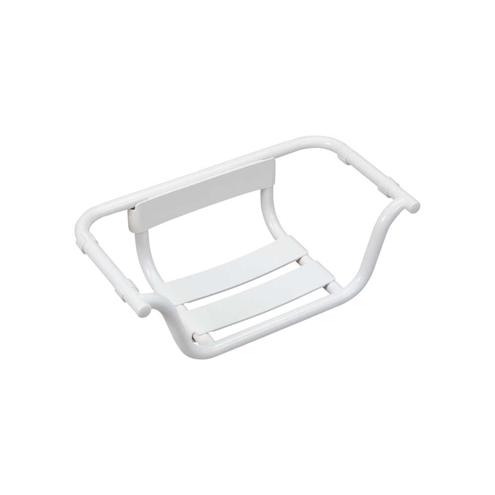 Sedile vasca per anziani e disabili in acciaio INOX bianco - 70cm - HD casa
