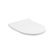 Sedile WC termoindurente new ONE" bianco opaco chisura rallentata — Mood Ceramic - HD casa