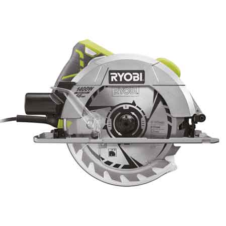 Sega circolare Rcs1400-g Ryobi 1400 watt - disco 190 mm - HD casa