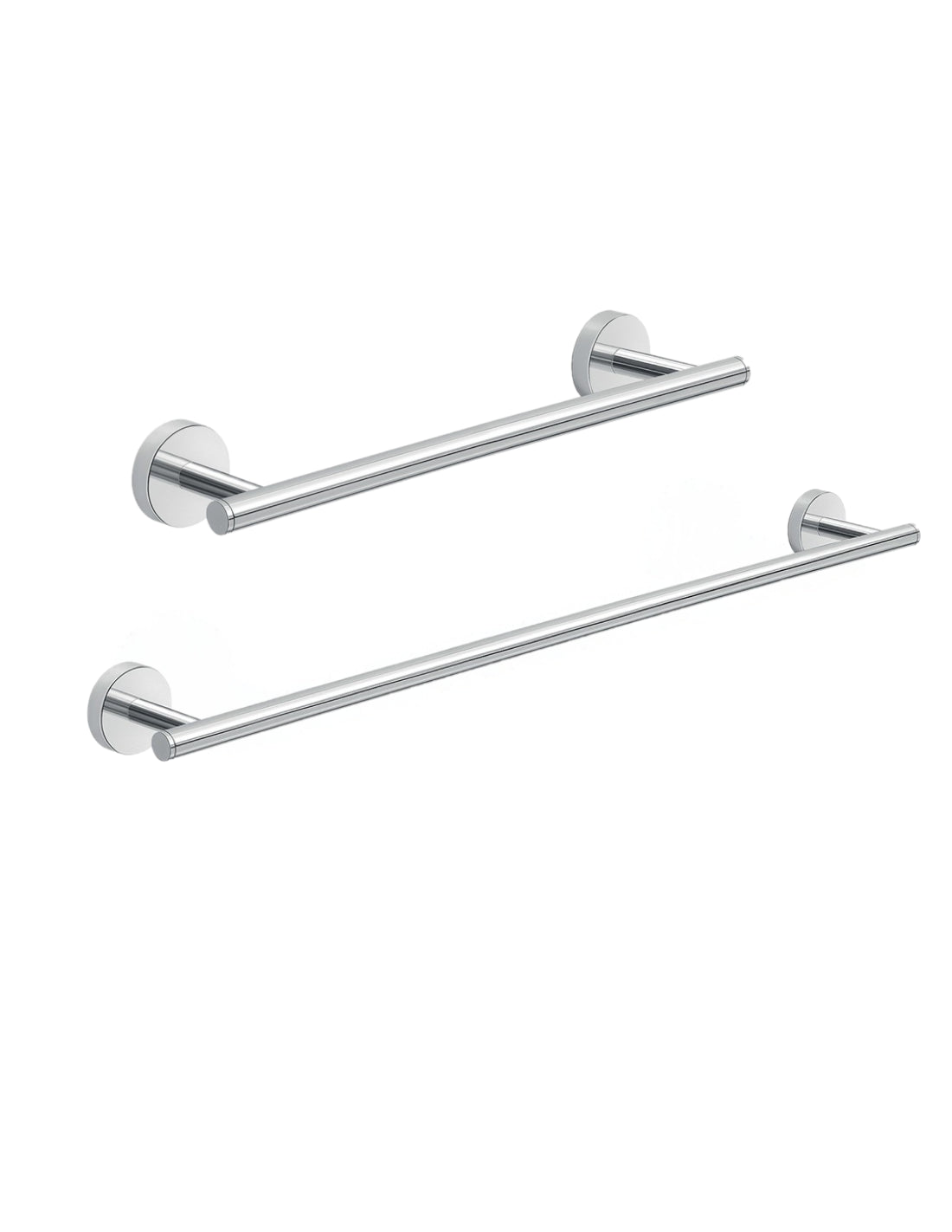 Set 2 portasalviette di GEDY linea Eros cromato - HD casa