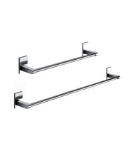 Set 2 portasalviette di GEDY linea Maine cromato - HD casa
