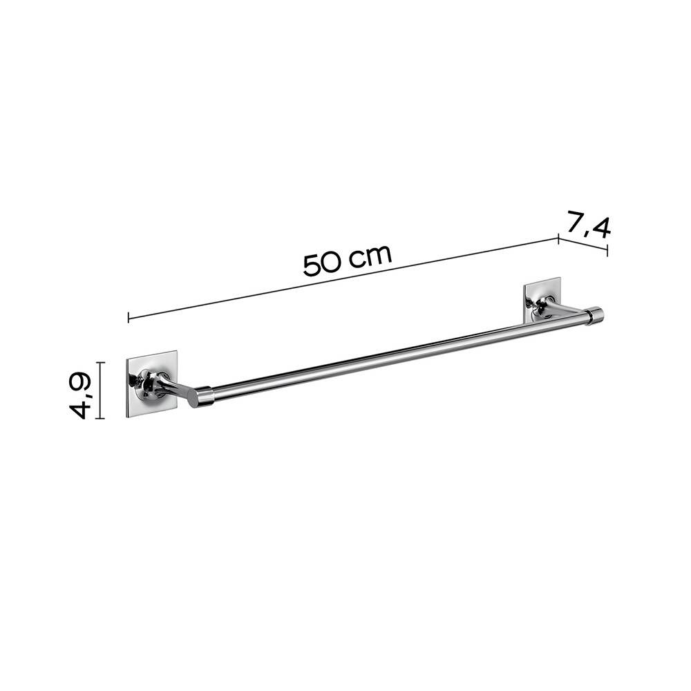 Set 2 portasalviette di GEDY linea Wizard cromato - HD casa