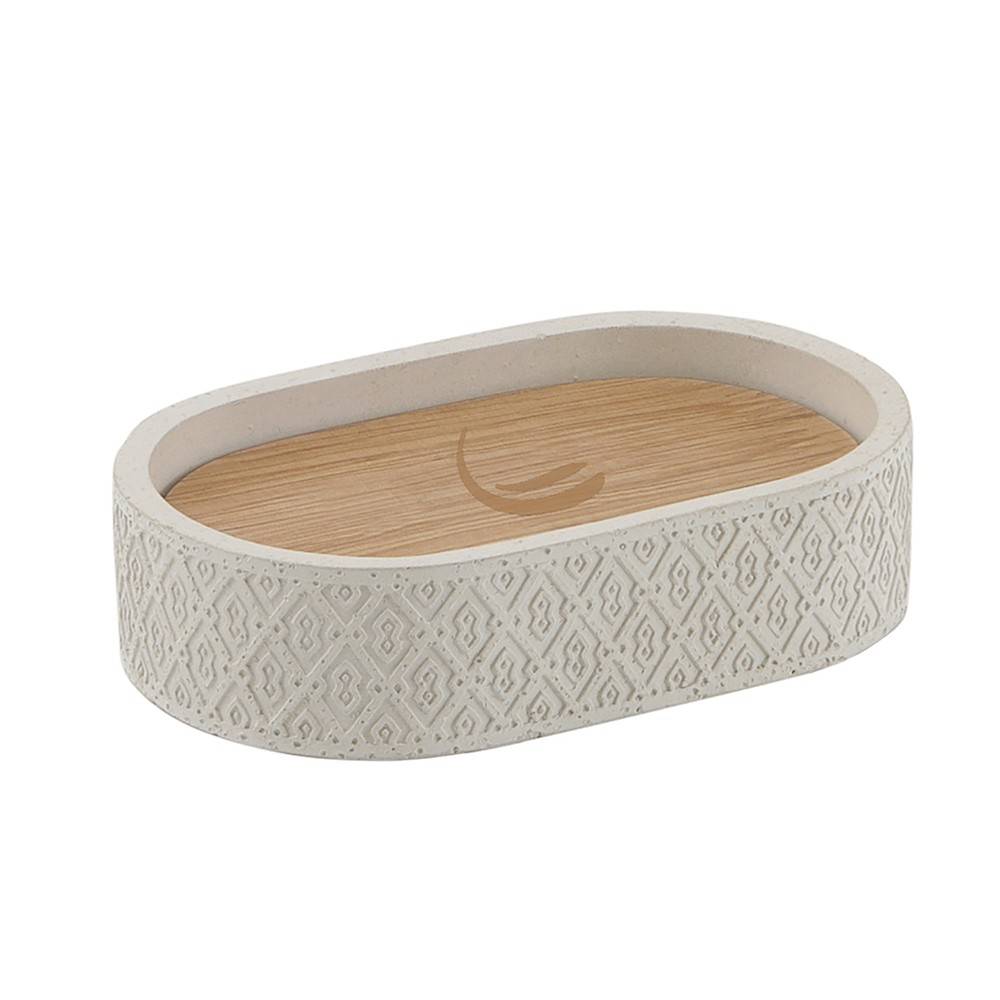 Set da 4 accessori d' appoggio GEDY linea Afrodite grigio - HD casa