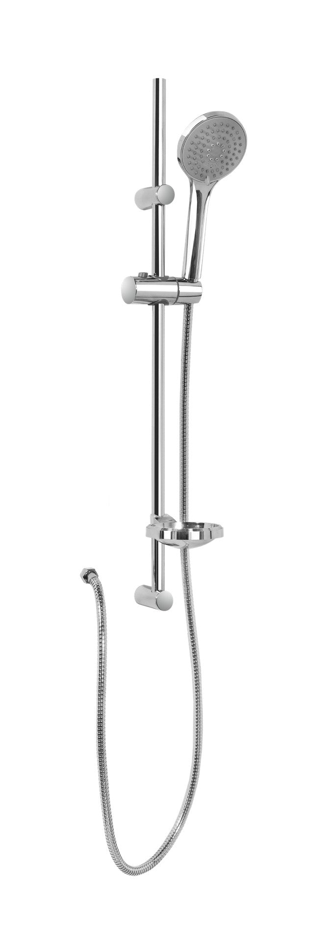 Set doccia con asta saliscendi in metallo e doccetta 3 getti Spyr - HD casa