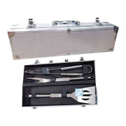 Set per barbecue in valigetta 3 pezzi Cardinale 34 cm - HD casa