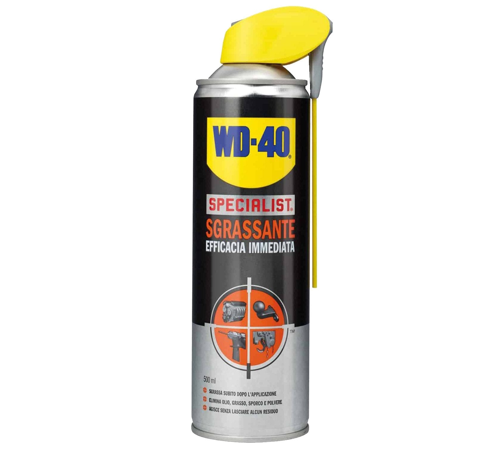 Sgrassante efficacia immediata Wd-40 500 ml - HD casa