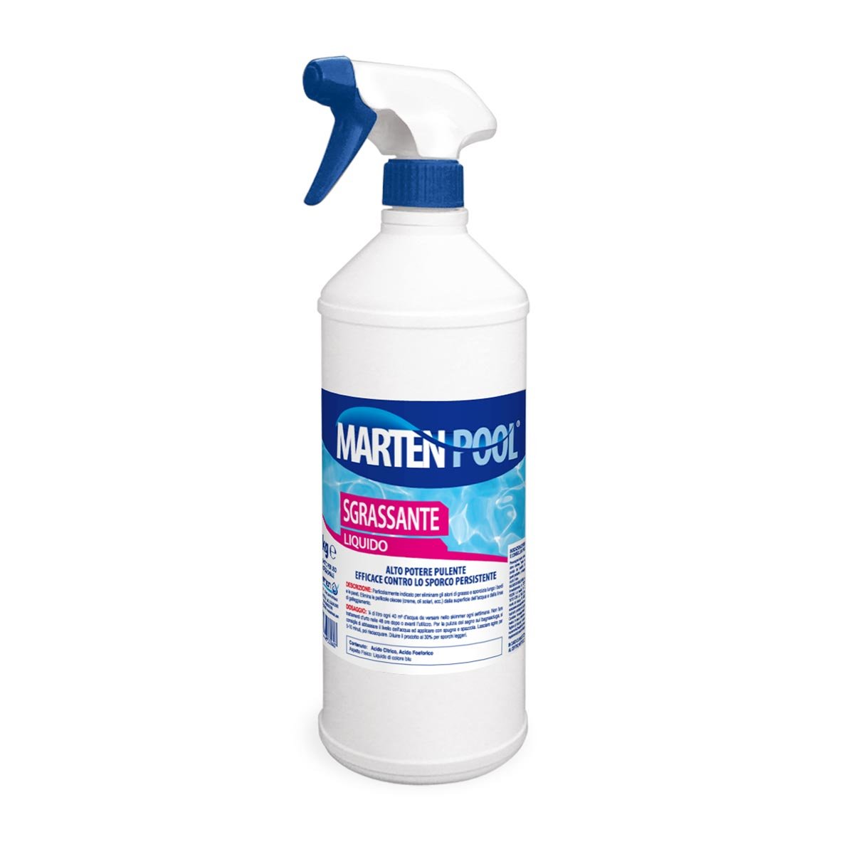 Sgrassante liquido 1 lt c/spruzzino — Marten - HD casa