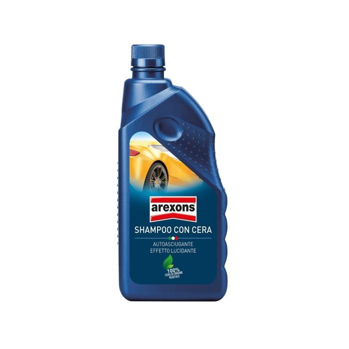 Shampoo auto con cera autoasciugante Arexons 1 lt - HD casa